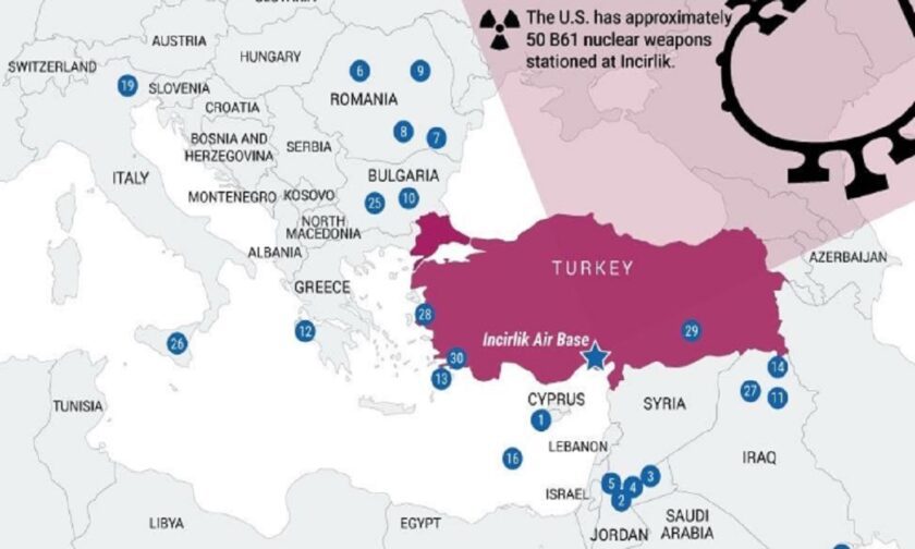 Ανδραβίδα τα πυρηνικά των ΗΠΑ από το Ιντσιρλίκ;