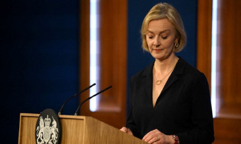Βρετανία: Παραιτήθηκε η Λιζ Τρας - Η μικρότερη θητεία στην ιστορία