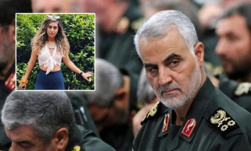 Αυτή είναι η Ιρανή που μαχαίρωσε τον Αμερικανό εραστή της στο λαιμό για την δολοφονία Ιρανού στρατηγού