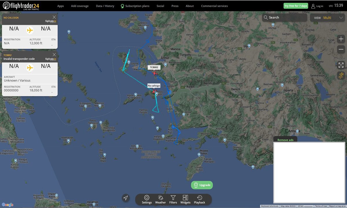 Ελληνοτουρκικά: Άρχισε η μάχη των drone στο Αιγαίο - Οι Τούρκοι δεν είναι πια μόνοι