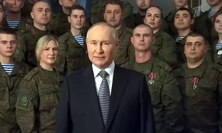 Ο Βλαντιμίρ Πούτιν πρωτοχρονιά 2023