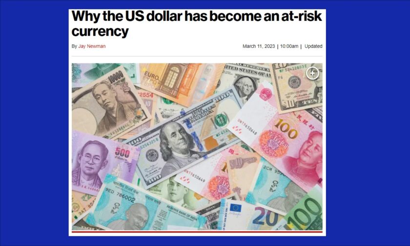Το λάθος της Ουάσιγκτον με το δολάριο και την Ρωσία που καταστρέφει την Αμερική σιγά σιγά;