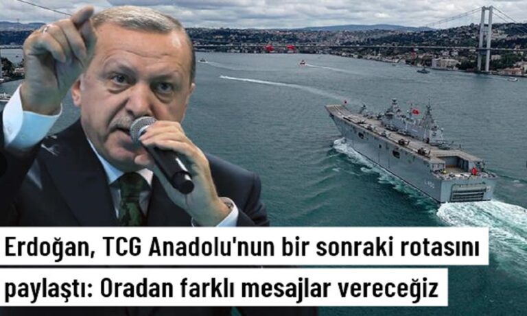 Ερντογάν: Θα στείλουμε το Anadolu στη Σμύρνη - Θα φτιάξουμε και διπλάσιο σε μέγεθος
