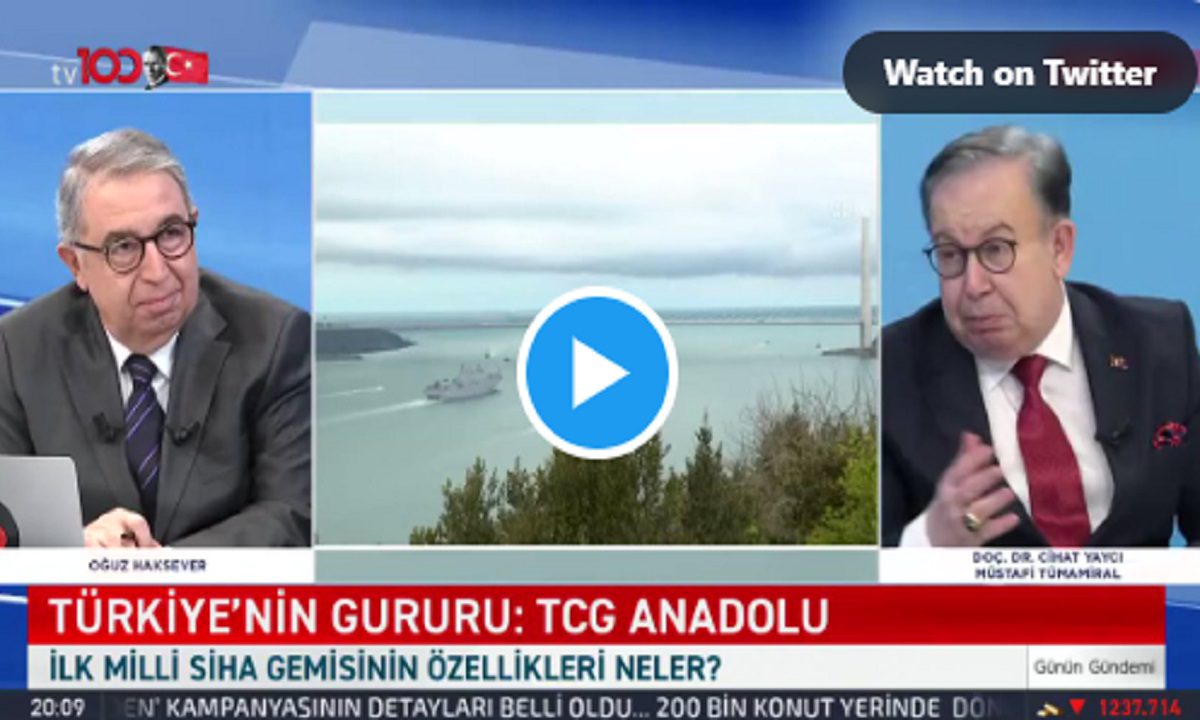 Τούρκος ναύαρχος: Το Anadolu είναι ένα πλοίο επίθεσης - Είναι μία πλωτή βάση