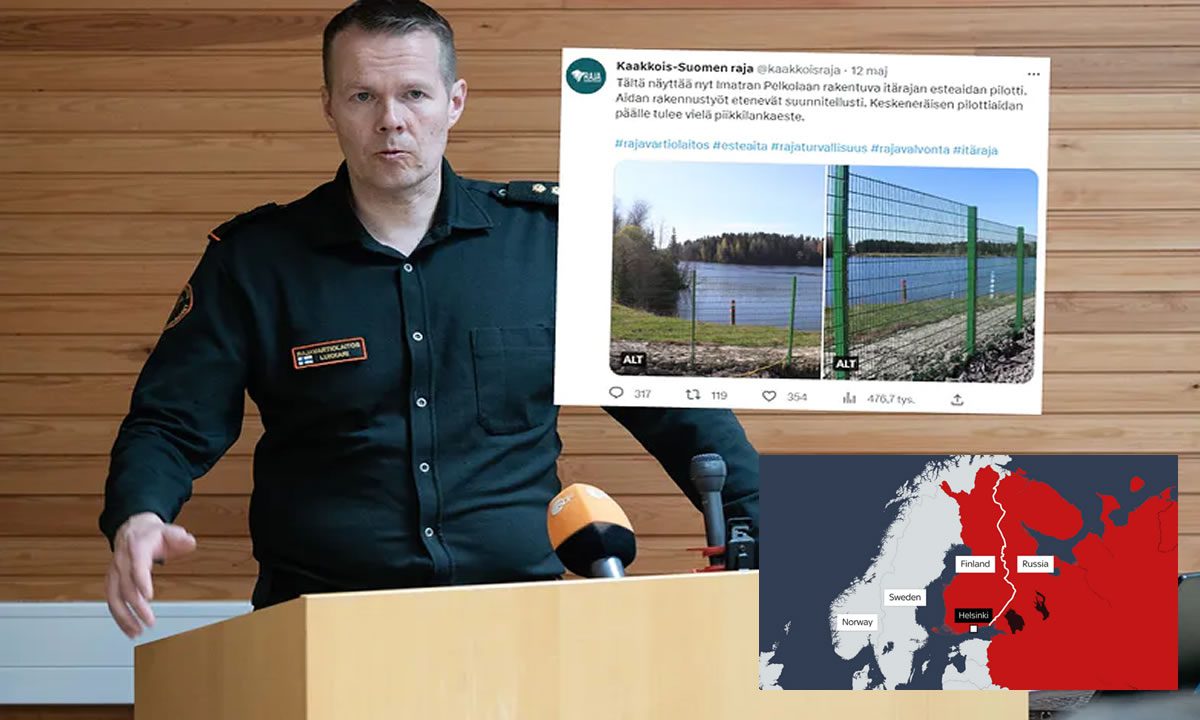 Στη Φινλανδία ξεκίνησε η κατασκευή φράχτη στα σύνορα με τη Ρωσία