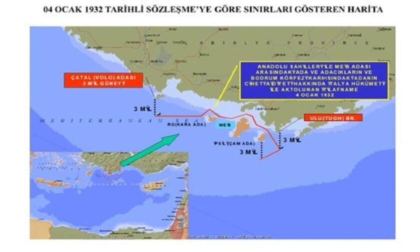 Ελληνοτουρκικά: Οι Τούρκοι στοχεύουν πλέον ξεκάθαρα Στρογγύλη και Ρω για να κόψουν ελληνοκυπριακή ΑΟΖ