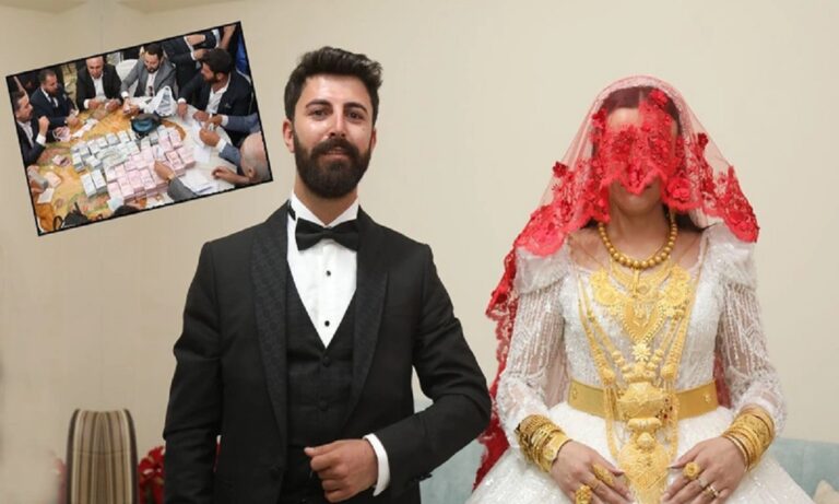 Toυρκία: Η νύφη δεν μπορούσε να κουβαλήσει το χρυσό που της έβαλαν στο νυφικό στο γάμο