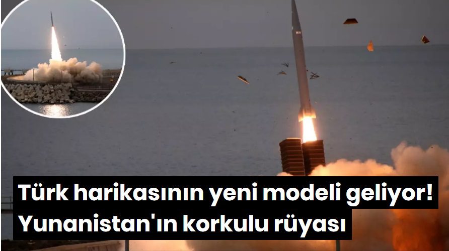 Τούρκοι: Έρχεται ο εφιάλτης της Ελλάδας - Το νέο μοντέλο του τουρκικού πυραύλου 