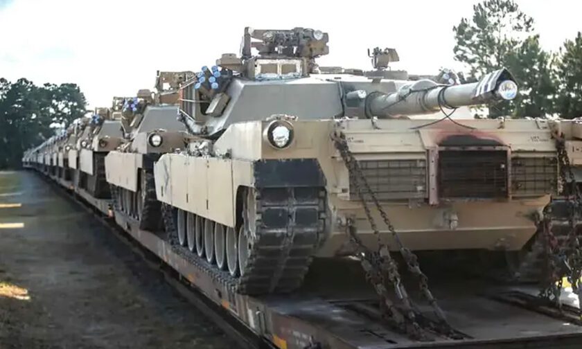 Τα αμερικανικά άρματα μάχης M1A1 Abrams βρίσκονται ήδη στην Ουκρανία, θα φτάσουν σύντομα στο μέτωπο (FACEBOOK, ΣΤΡΑΤΟΣ ΤΩΝ ΗΠΑ)