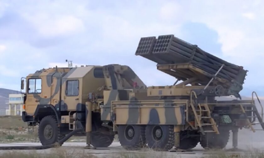 Τουρκικό υψηλής τεχνολογίας MLRS T-122 Sakarya καταστράφηκε