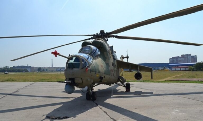 Η Κύπρος μετέφερε 11 ρωσικά ελικόπτερα Mi-35P στη Σερβία