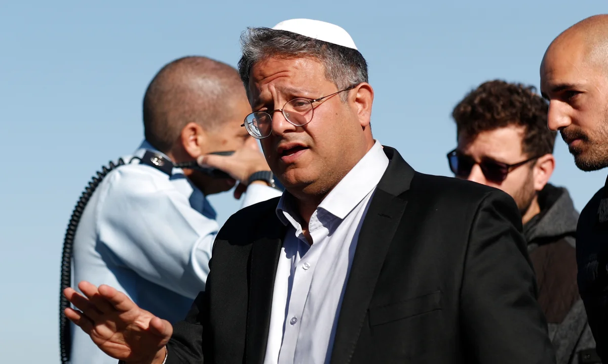 Israeli National Security Minister Itamar Ben-Gvir