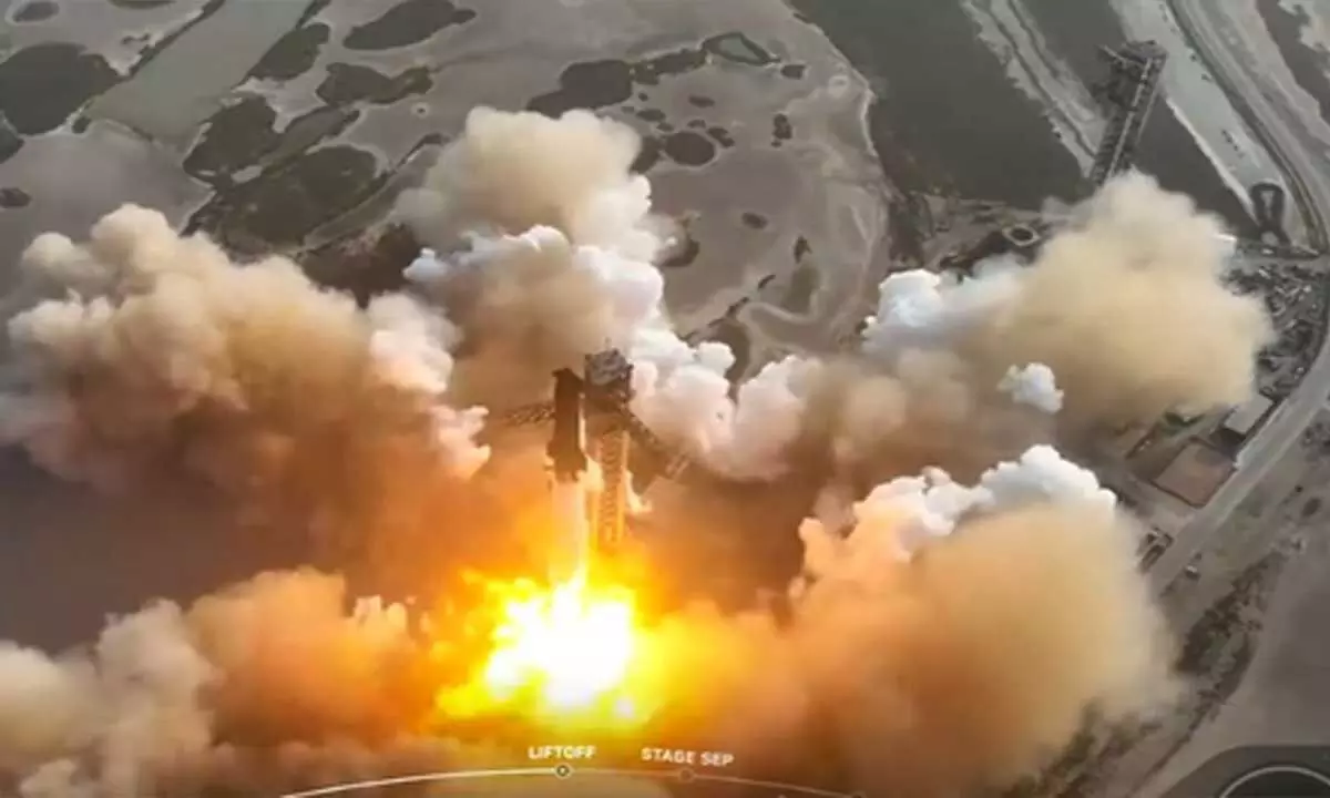 Έκρηξη του Starship κατά τη διάρκεια δοκιμής κινητήρα στο Starbase