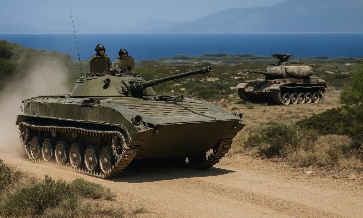 Αρματα μάχης, Leonidas και τα BMP-1 στις μονάδες της ΑΣΔΕΝ βρίσκονται στο επίκεντρο. Τι μοντέλο άμυνας ταιριάζει στο νησιωτικό περιβάλλον;