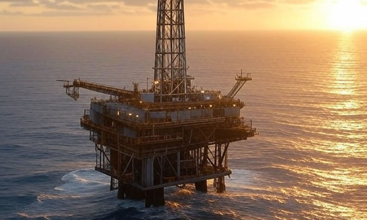 Πετρελαιοπηγή στην θάλασσα
