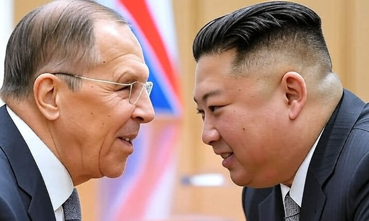 συνάντηση του Ρώσου ΥΠΕΞ Σεργκέι Λαβρόφ με τον Κιμ Γιονγκ Ουν