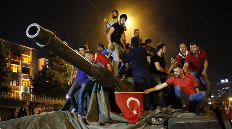 Το πραξικόπημα στην Τουρκία στις 15 Ιουλίου 2016