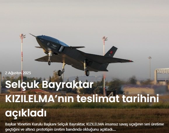 Φτιάχνουμε 20 KIZILELMA στην τιμή ενός F-16: Εντυπωσιακή δήλωση του Μπαϊρακτάρ