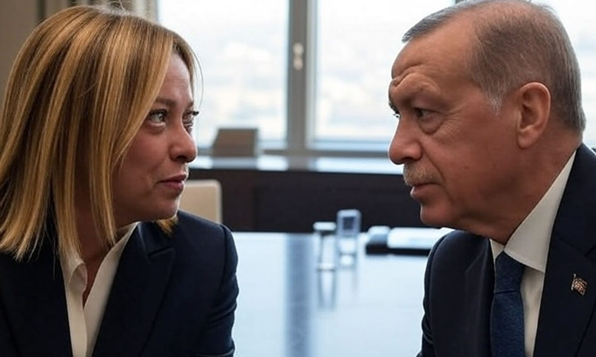 Τζόρτζια Μελόνι - Ρετζέπ Ταγίπ Ερντογάν