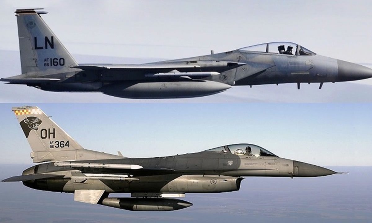 F-15EX Eagle II vs F-16V Vipe