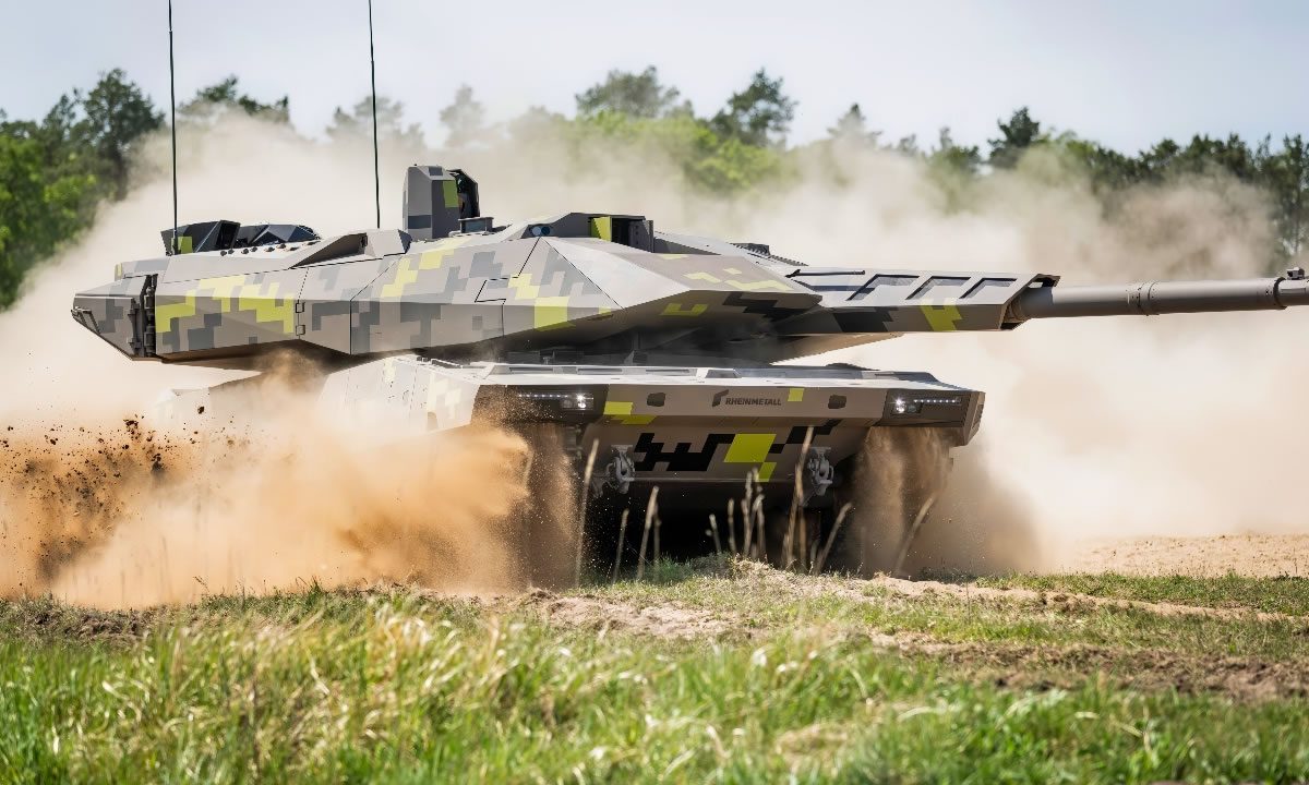 Γερμανία, άρμα μάχης Rheinmetall Panther KF51. Πηγή εικόνας: Creative Commons.