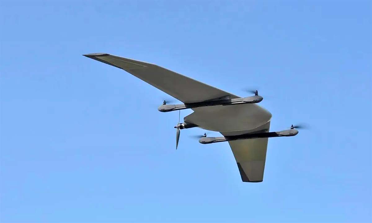 Φωτό αρχείου: Ολλανδός DeltaQuad Evo drone σταθερής πτέρυγας με χρόνο πτήσης 4,5 ωρών