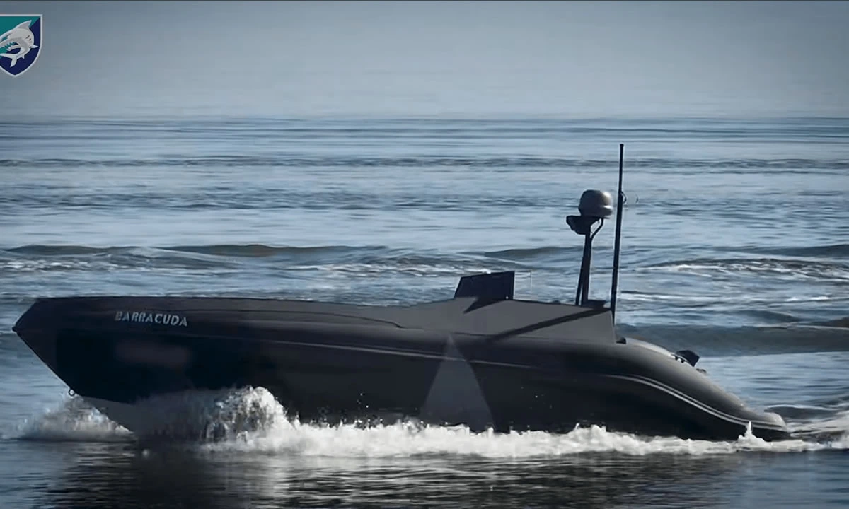 Το ναυτικό drone Barracuda