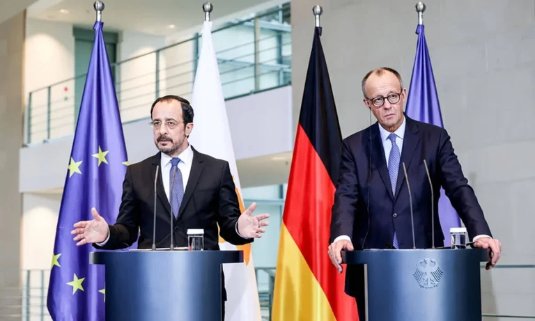 Χριστοδουλίδης από Βερολίνο: «Αγκάθι» η στάση της Τουρκίας στο Κυπριακό για την ένταξη στην ΕΕ