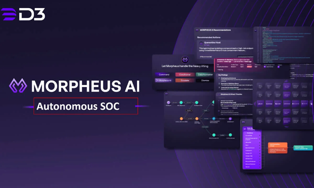 Το σύστημα Morpheus (Μορφέας) βασίζεται σε προηγμένη Τεχνητή Νοημοσύνη (AI)