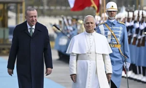 ο Ρετζέπ Ταγίπ Ερντογάν κι ο Πάπας Λέων