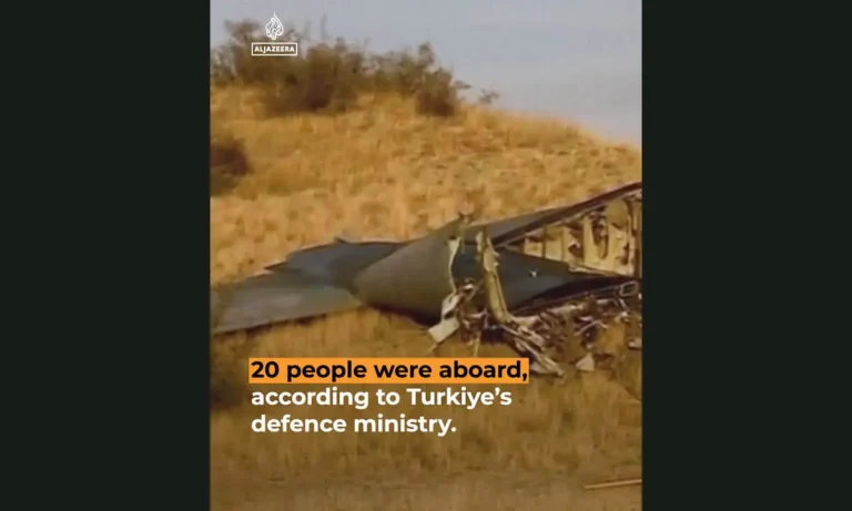 Συντριβή τουρκικού C-130 – Επιβεβαίωση για 20 νεκρούς στρατιωτικούς