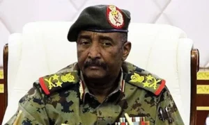 Αντιστράτηγος Αμπντέλ Φατάχ αλ-Μπουρχάν, Πρόεδρος του Σουδανικού Μεταβατικού Συμβουλίου Κυριαρχίας