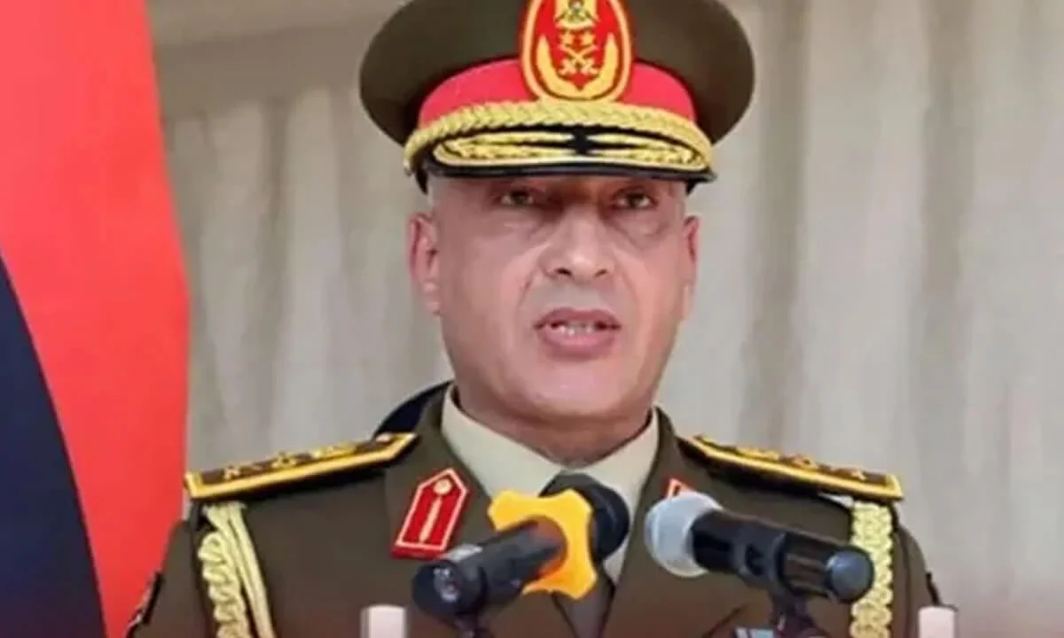 Μοχάμεντ αλ-Χαντάντ, Αρχηγός του Επιτελείου του Προεδρικού Συμβουλίου της Λιβύης