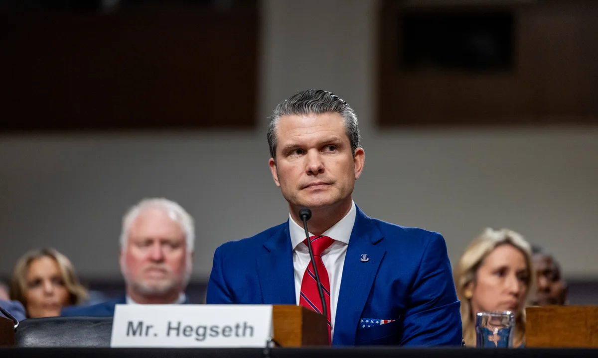 Ο Αμερικανός Υπουργός Πολέμου, Πιτ Χέγκσεθ