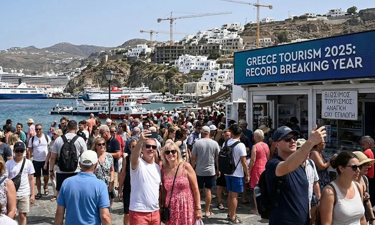 Τουρισμός 2025: Το νέο ρεκόρ που αλλάζει την Ελλάδα και ο κίνδυνος που παραμονεύει