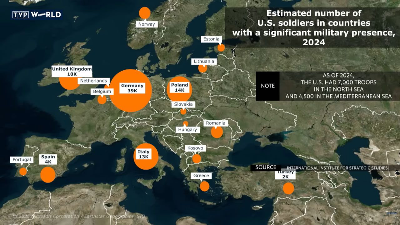 H αμερικανική στρατιωτική παρουσία στη Γηραιά Ήπειρο