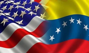 Ταξιδιωτική Οδηγία ΗΠΑ για Βενεζουέλα (σημαίες ΗΠΑ - Βενεζουέλας)