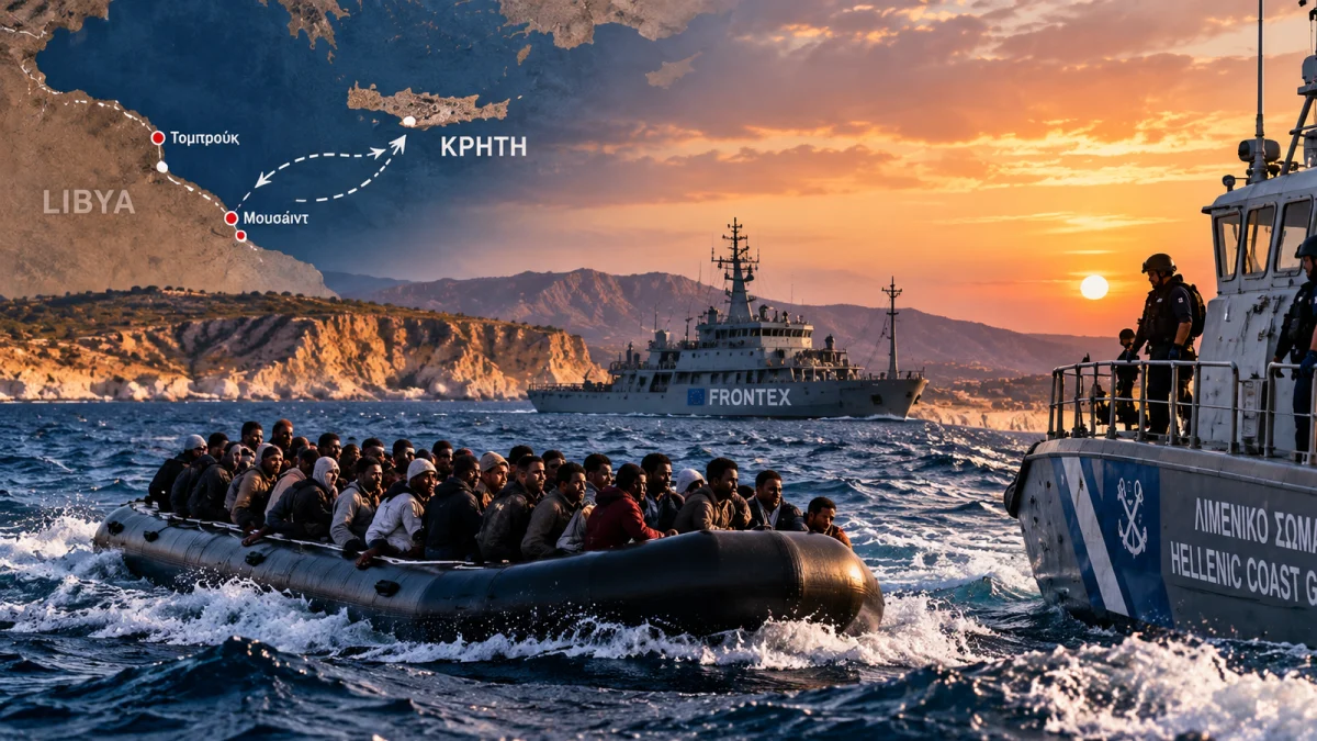 Κρήτη–Λιβύη: 203 διασωθέντες και 4 συλλήψεις