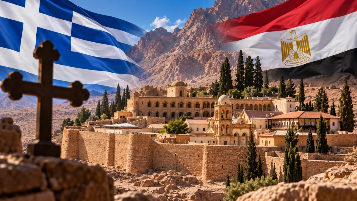 Μονή Σινά: Συμφωνία με Αίγυπτο και θέμα ακινήτων